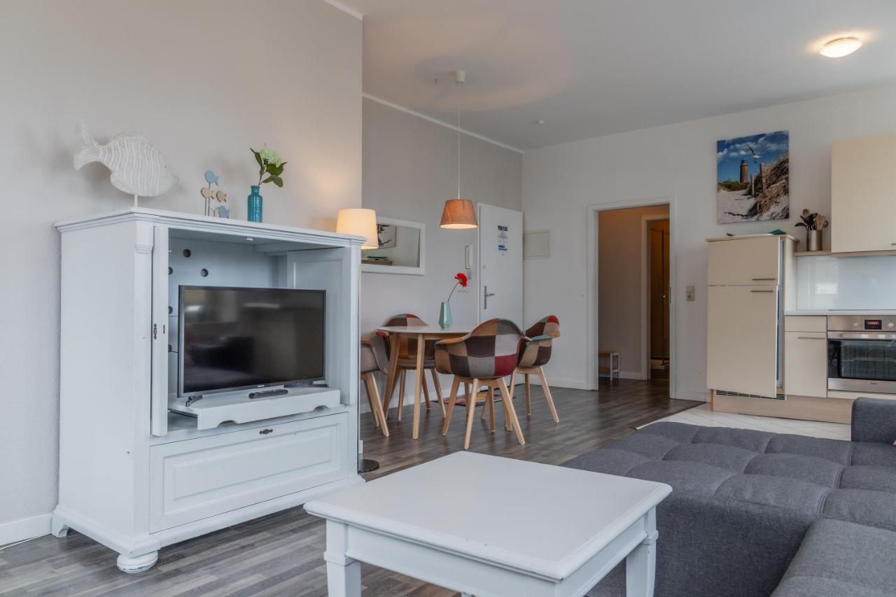 Strandnahe 2-Raum-Ferienwohnung Im Zentrum - Residenz Strandeck Fewo 02 غورين المظهر الخارجي الصورة